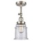 Innovations Lighting Canton Brushed Satin Nickel Semi-Flush Mount by Innovations Lighting 201F-SN-G184
