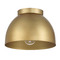 Hunter Fan Company Hunter Fan Company Erling Luxe Gold Flushmount Light 48133