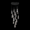 Schonbek Beyond Devotion LED 15-Light Pendant in Black by Schonbek Beyond BPD66215-BK