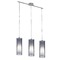 Eglo Lighting Pinto Nero Matte Nickel Multi-Light Pendant by Eglo Lighting 90305A