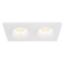 Eurofase Lighting Midway 3.50-Inch Rectangular Double Regressed Gimbal in White by Eurofase Lighting 45381-010