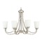 Craftmade Lighting Grace 32-Inch Brushed Polished Nickel Chandelier by Craftmade Lighting 41976-BNK