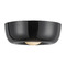 Kuzco Lighting Kuzco Lighting Hayden Glossy Black LED Flushmount Light FM68506-GBK