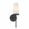 Savoy House Haynes Wall Sconce in Matte Black by Savoy House 9-2801-1-89