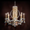 Schonbek Lighting Schonbek Worldwide Lighting Siena Heirloom Gold Crystal Chandelier RS8308N-22R