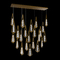 Schonbek Beyond Devotion 53-Inch LED 23-Light Pendant in Aged Brass by Schonbek Beyond BPD66223L-AB
