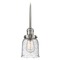 Innovations Lighting Small Bell Brushed Satin Nickel Mini Pendant by Innovations Lighting 201S-SN-G54
