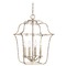 Quoizel Lighting Gallery Century Silver Leaf Pendant by Quoizel Lighting GLY5204CS