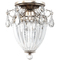 Schonbek Lighting Bagatelle Antique Silver Semi-Flush Mount Light by Schonbek Lighting 1242-48