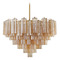 Crystorama Lighting Crystorama Lighting Addis Aged Brass Chandelier ADD-316-AG-AM