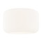 Design Classics Lighting Large Satin White Drum Glass Shade with 1-5/8 Inch Fitter GL1069-WH