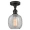 Innovations Lighting Belfast Oil Rubbed Bronze Semi-Flush Mount by Innovations Lighting 516-1C-OB-G105