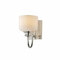 Maxim Lighting Bisque Wall Sconce in Polished Nickel by Maxim Lighting 21491WTPN