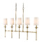 Z-Lite Emily Rubbed Brass Linear Light by Z-Lite 3033-5L-RB