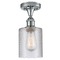 Innovations Lighting Cobbleskill Polished Chrome Semi-Flush Mount by Innovations Lighting 516-1C-PC-G112