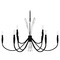 Quoizel Lighting Quoizel Lighting Cecily Matte Black Chandelier CCY5040MBK