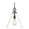 Z-Lite Harper Matte Black Pendant by Z-Lite 3034P11-MB