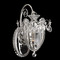 Schonbek Lighting Schonbek Worldwide Lighting Bagatelle Polished Silver Sconce 1240-40R