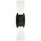 Visual Comfort Signature Collection Kelly Wearstler Utopia Bath Sconce in Aged Iron by Visual Comfort Signature KW2047AIWG