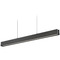 Z-Lite Z-Lite Hudson Matte Black LED Island Light with Rectangle Shade 1016-45L-MB-LED