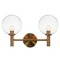 Matteo Lighting Cosmo Aged Gold Bathroom Light by Matteo Lighting S06002AGCL