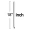 Generation Lighting Fan Collection 18-Inch Downrod in Roman Bronze by Visual Comfort & Co Fan Collection DR18RB