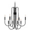 Quoizel Lighting Cabry Chandelier in Mystic Black by Quoizel Lighting CBR5028K