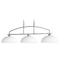 Quorum Lighting Reyes Classic Nickel Linear LIght by Quorum Lighting 6660-3-64
