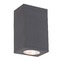 WAC Lighting Cube Arch Graphite LED Flush Mount by WAC Lighting DC-CD06-N835-GH