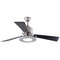 Vaxcel Lighting Vaxcel Lighting Clara Brushed Nickel LED Ceiling Fan with Light F0048