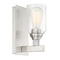 Craftmade Lighting Chicago Brushed Polished Nickel Sconce by Craftmade Lighting 53161-BNK