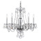 Crystorama Lighting Crystorama Lighting Traditional Crystal Polished Chrome Crystal Chandelier 5085-CH-CL-I