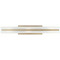 Visual Comfort Studio Collection Visual Comfort Studio Collection Dex Satin Brass Vertical Bathroom Light 4654303-848
