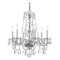 Crystorama Lighting Crystorama Lighting Traditional Crystal Polished Chrome Chandelier 5086-CH-CL-I