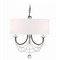 Crystorama Lighting Crystorama Lighting Delilah Matte Black Crystal Chandelier DEL-90803-MK