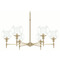 Hunter Fan Company Xidane Alturas Gold Chandelier by Hunter Fan Company 19743