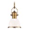 Visual Comfort Signature Collection E.F. Chapman Country Industrial Pendant in Brass by Visual Comfort Signature CHC5133ABWG