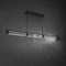 Schonbek Beyond Guild Crystal Linear Pendant in Black by Schonbek Beyond BPD11255-BK