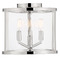 Crystorama Lighting Crystorama Lighting Libby Langdon Devon Polished Nickel Semi-Flushmount Light DEV-B8003-PN_CEILING