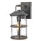 Hinkley Lakehouse 14.50-Inch Aged Zinc & Driftwood Grey Outdoor Wall Light by Hinkley Lighting 2680DZ