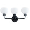 Maxim Lighting Maxim Lighting Coraline Black Bathroom Light 11273SWBK