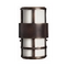 Hinkley Modern LED Outdoor Wall Light in Metro Bronze by Hinkley Lighting 1908MT-LED