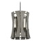 Eurofase Lighting Pennino Matte Black with Grey Wood LED Chandelier by Eurofase Lighting 38163-012