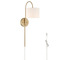 Hunter Fan Company Hunter Fan Company Horizon Alturas Gold LED Plug and Cord Wall Lamp 48177