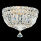 Schonbek Lighting Schonbek Worldwide Lighting Petit Crystal Deluxe Aurelia Flushmount Light 5891-211R