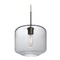 Besa Lighting Seeded Glass Pendant Light Bronze Niles by Besa Lighting 1JT-NILES10CL-BR