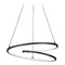 Kuzco Lighting Twist Black LED Pendant by Kuzco Lighting PD11119-BK