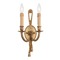 Metropolitan Lighting Metropolitan Antique Gold Sconce by Metropolitan Lighting N9681B