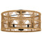 Quoizel Lighting Quoizel Lighting Axford Matte Black Semi-Flushmount Light AXF1722MBK