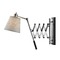 Lite Source Lighting Brushed Nickel and Black Swing Arm Lamp by Lite Source Lighting LS-16145